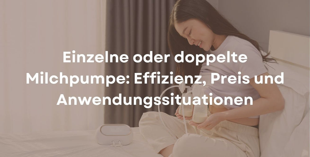 Einzelne oder doppelte Milchpumpe