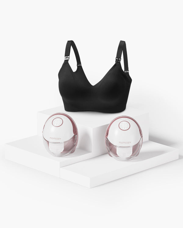 M6 Bra Bundle: M6 Hands-free Breast Pump and Nursing Bra-YN21