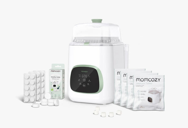 Cleaning Bundle: KleanPal Pro Baby Bottle Washer + 120 Cleaning & 30 Descaling Tablets