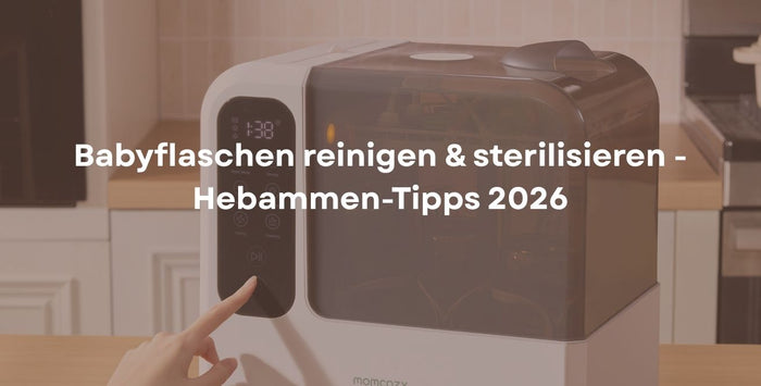 Babyflaschen reinigen & sterilisieren - Hebammen-Tipps 2026