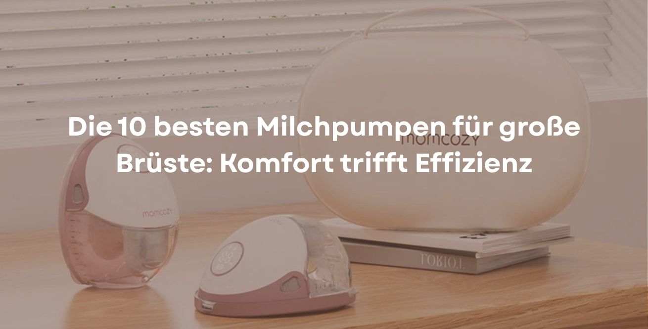 Die 10 besten Milchpumpen für große Brüste: Komfort trifft Effizienz