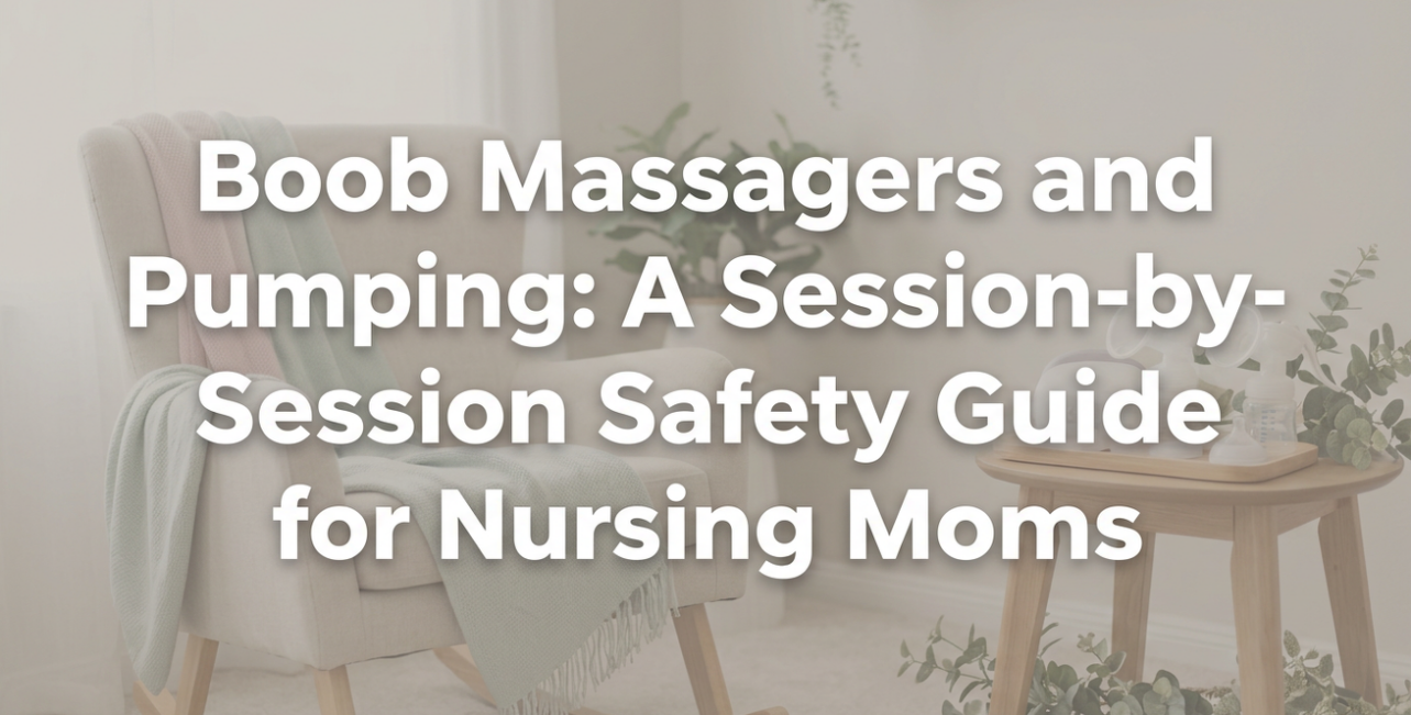 Boob Massagers and Pumping: A Session-by-Session Safety Guide for Nursing Moms