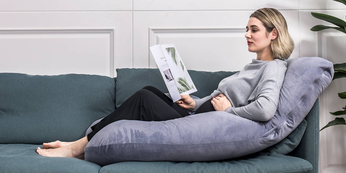 Momcozy Schwangerschaftsstützkissen sorgen für einen angenehmeren Schlaf