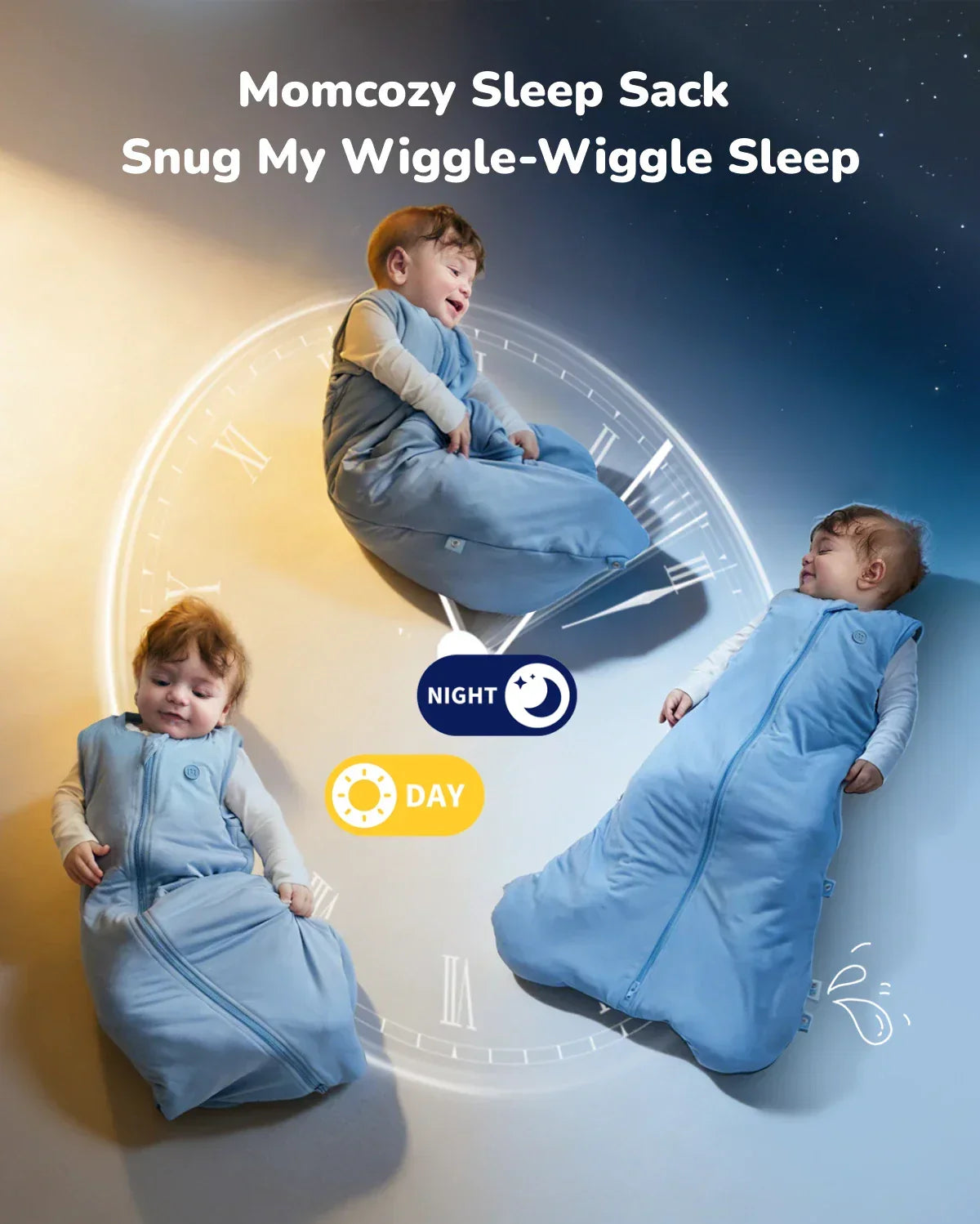 Momcozy Innovatives Flaschenbürsten-Set mit Push-Press-Design