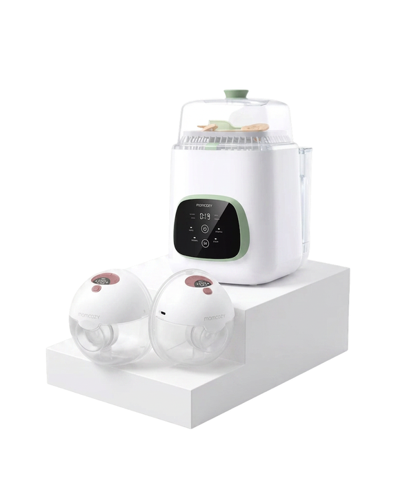 M5 Smart tragbare Milchpumpe & KleanPal Pro Flaschenreiniger und -sterilisator Bundle