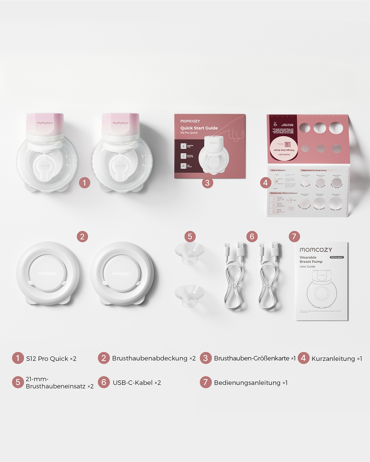 S12 Pro Quick Tragbare Milchpumpe – Neu