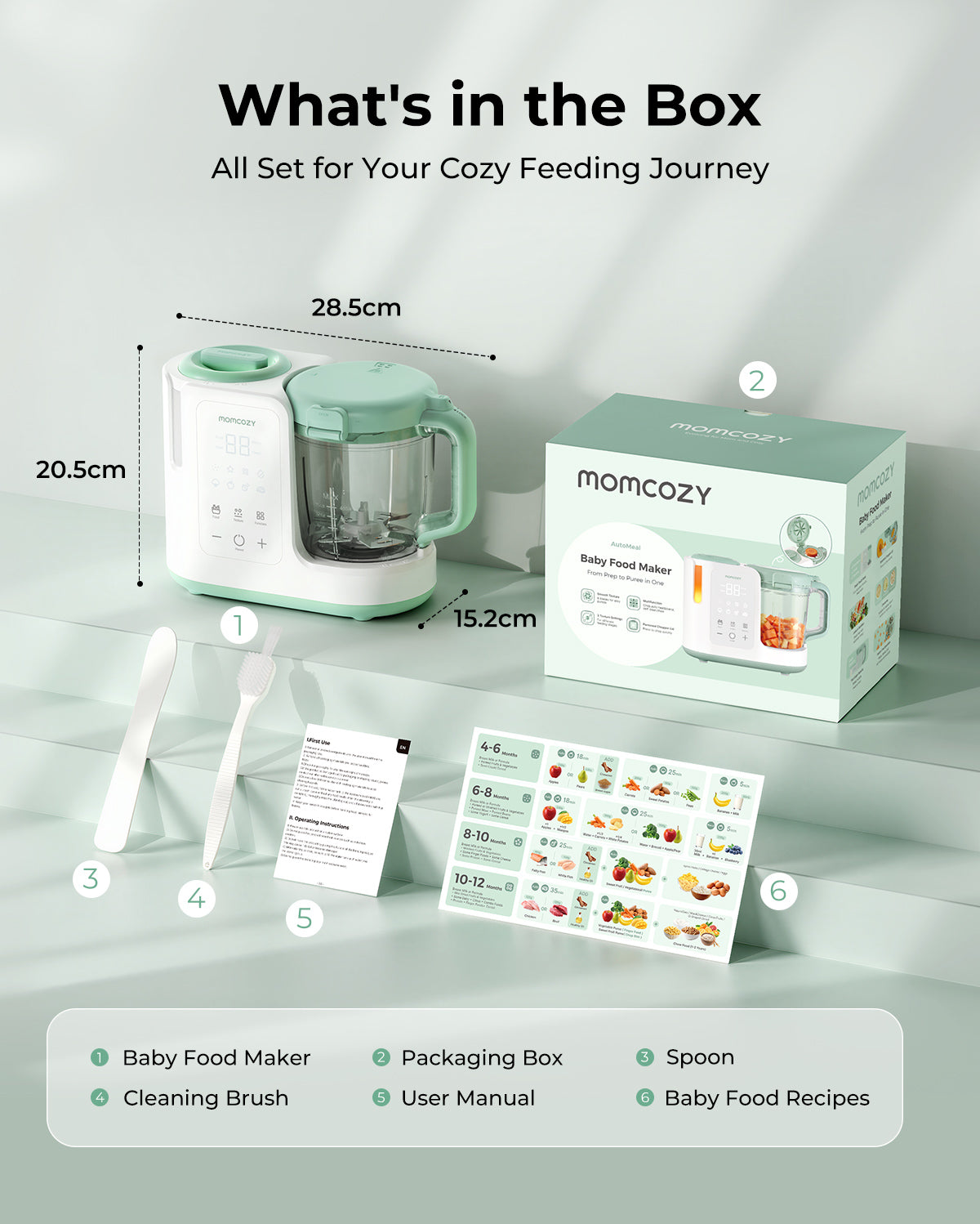 Momcozy AutoMeal Babynahrungszubereiter