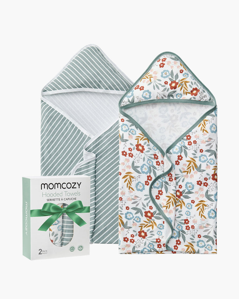 Translation missing: de.MOMCOZY BABY HOODED TELETEL FÜR NEUBORN DUUBE - 2 Zählung (Packung von 1)