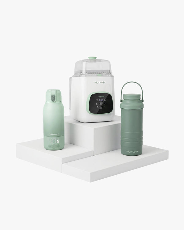 Cleaning and On-the-Go Bundle:  Bottle Washer and  Bottle Warmer and Bottle Cooler