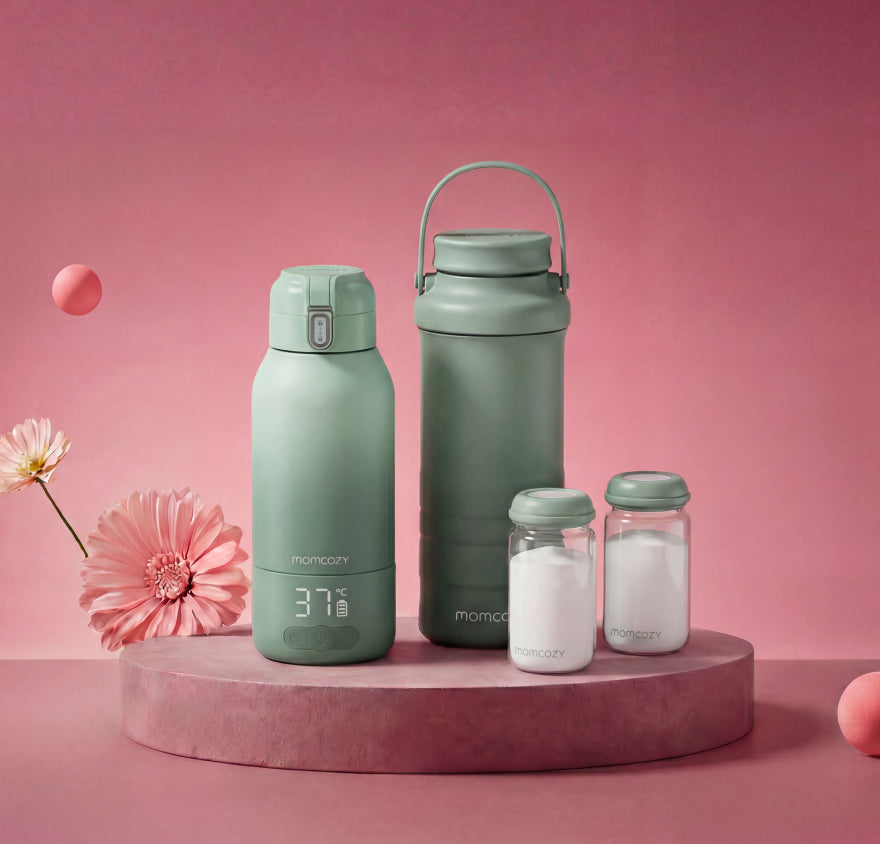 Tragbarer Milchwärmer + 22oz Kühler - On-the-Go Bundle