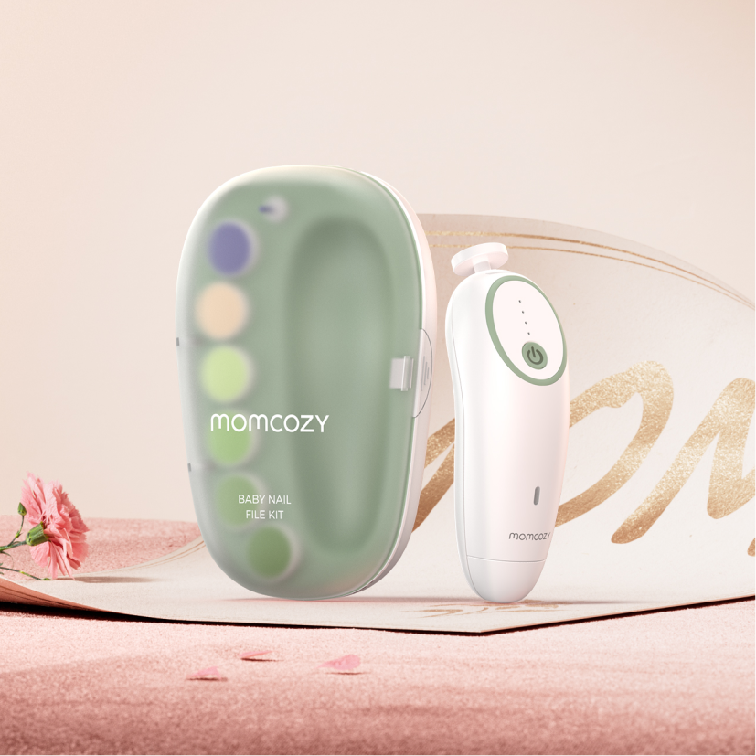 Momcozy Elektrische Babynagelfeile - Geräuscharm