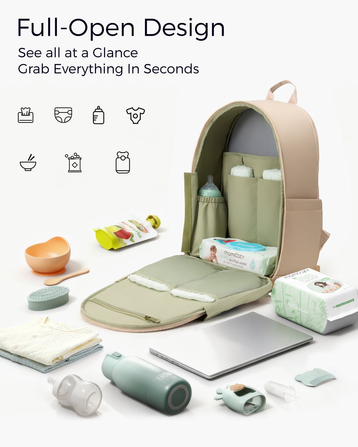 Momcozy Isolierte Babyflaschentasche