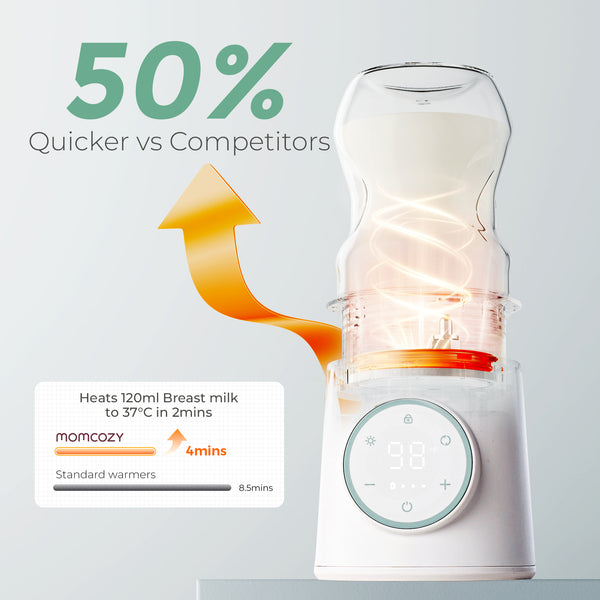 Kabelloser portabler Babyflaschenwärmer für unterwegs