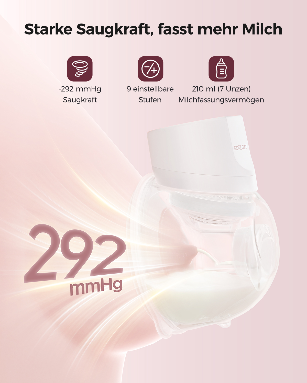S12 Pro Quick Tragbare Milchpumpe – Neu