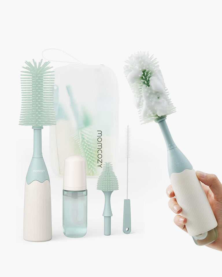 Translation missing: de.Momcozy Innovatives Flaschenbürsten-Set mit Push-Press-Design