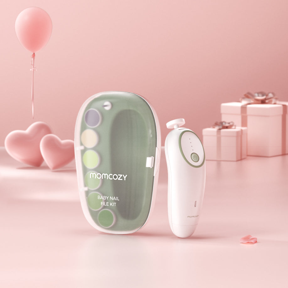 Momcozy Elektrische Babynagelfeile - Geräuscharm
