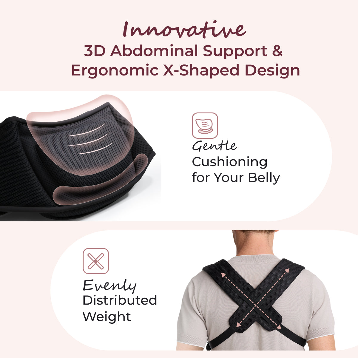 Momcozy Move2Fit Hüftsitztrage