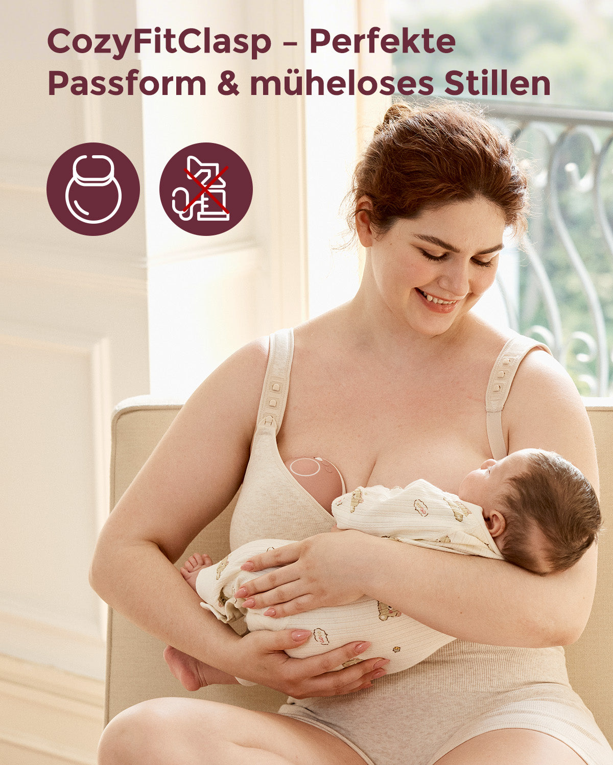 Momcozy Busty Baumwolle Still-BHs