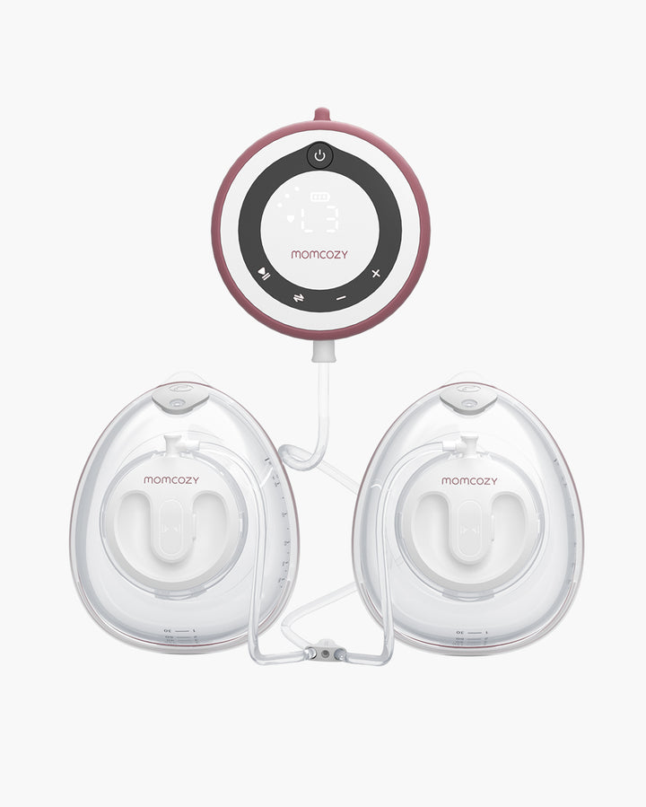 V1 Hands-Free Breast Pump With 2 Dust Covers