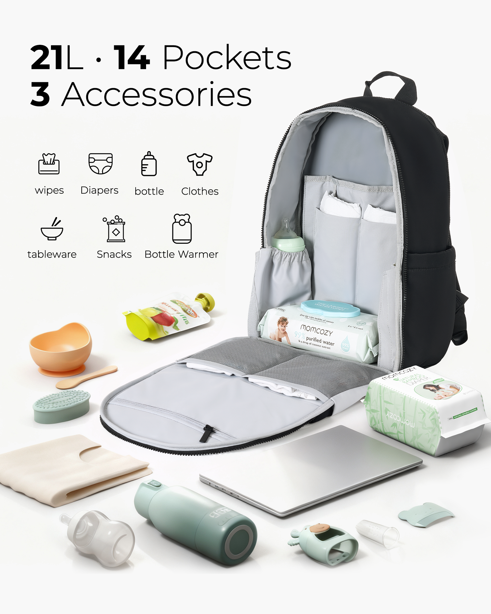 Momcozy Isolierte Babyflaschentasche