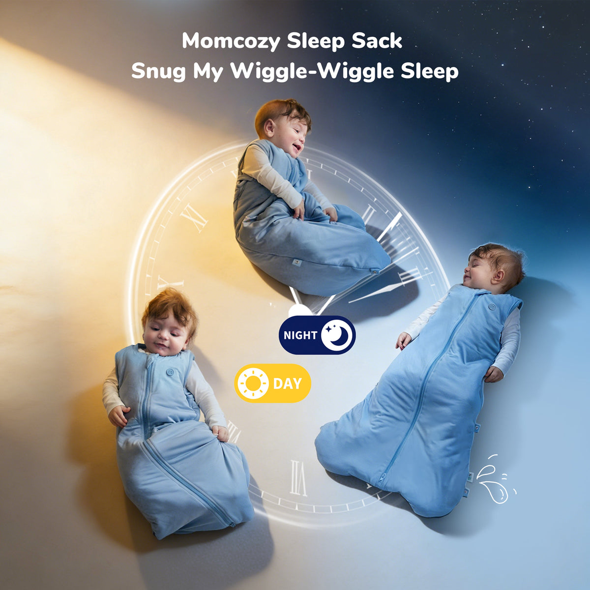 Momcozy Innovatives Flaschenbürsten-Set mit Push-Press-Design