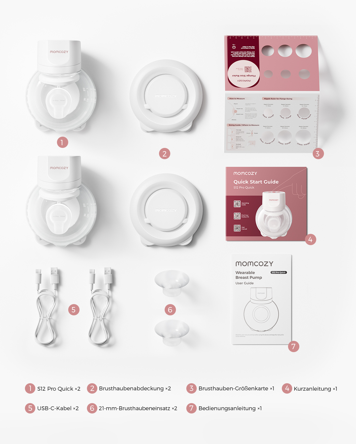 S12 Pro Quick Tragbare Milchpumpe – Neu