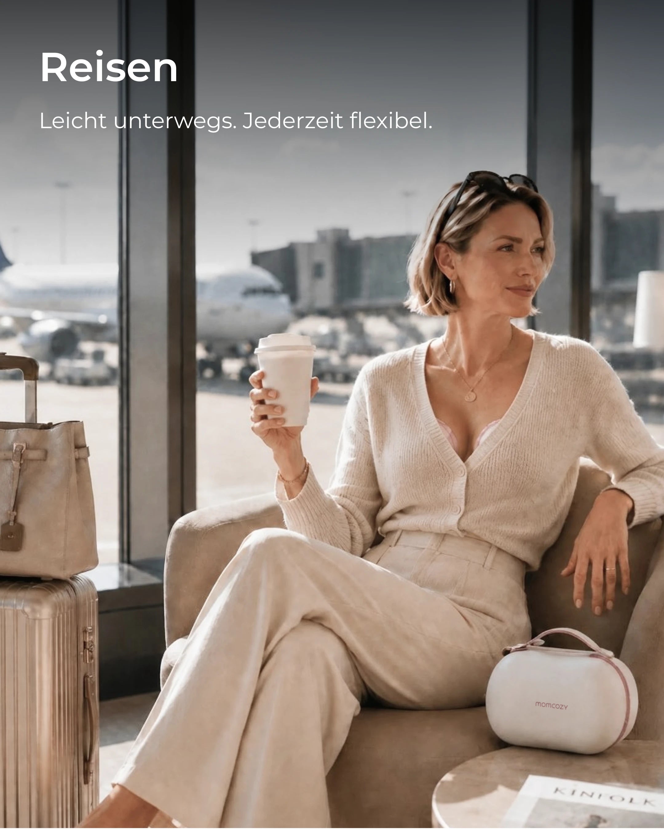 Momcozy Air 1 Ultraflache Milchpumpe