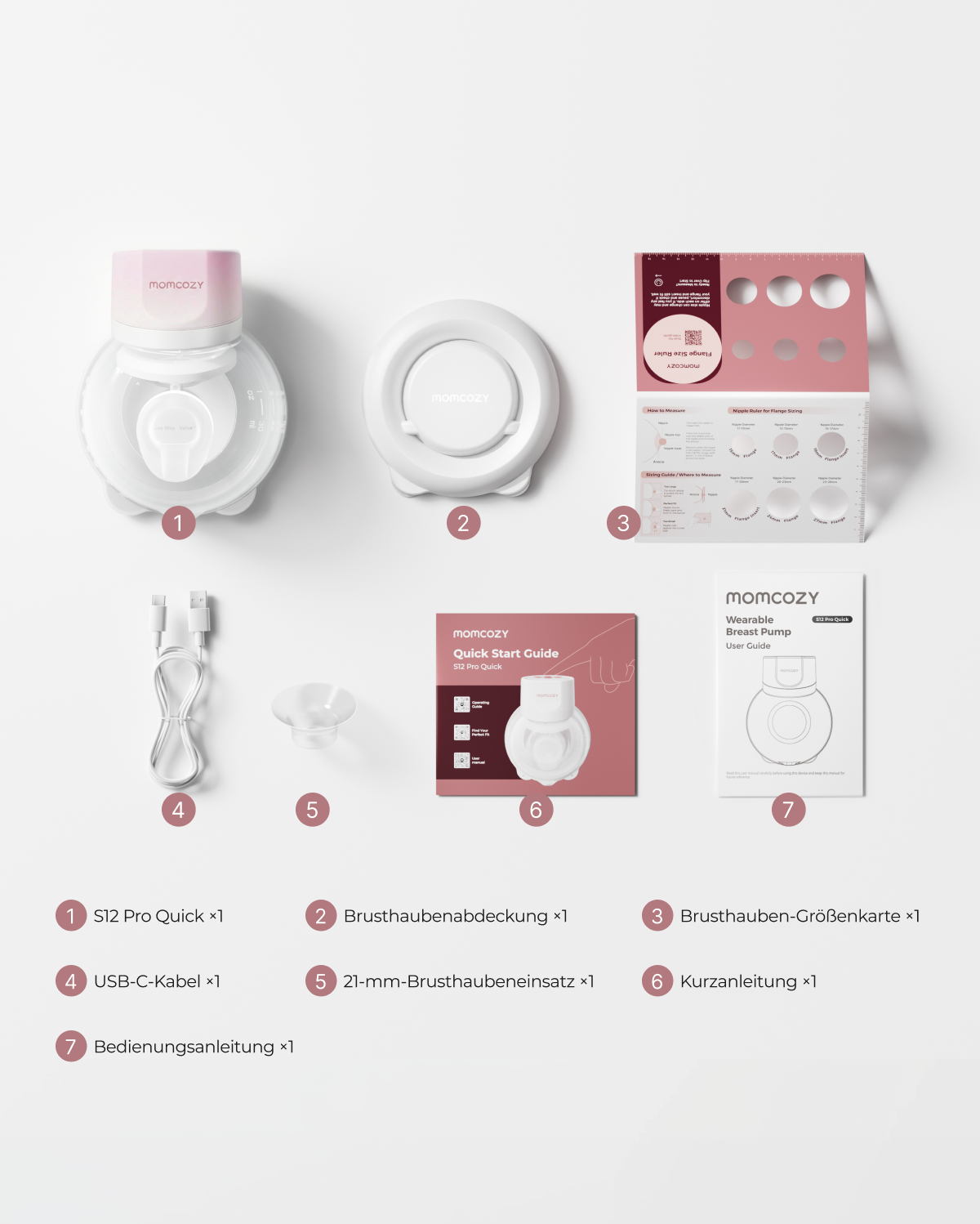 S12 Pro Quick Tragbare Milchpumpe – Neu