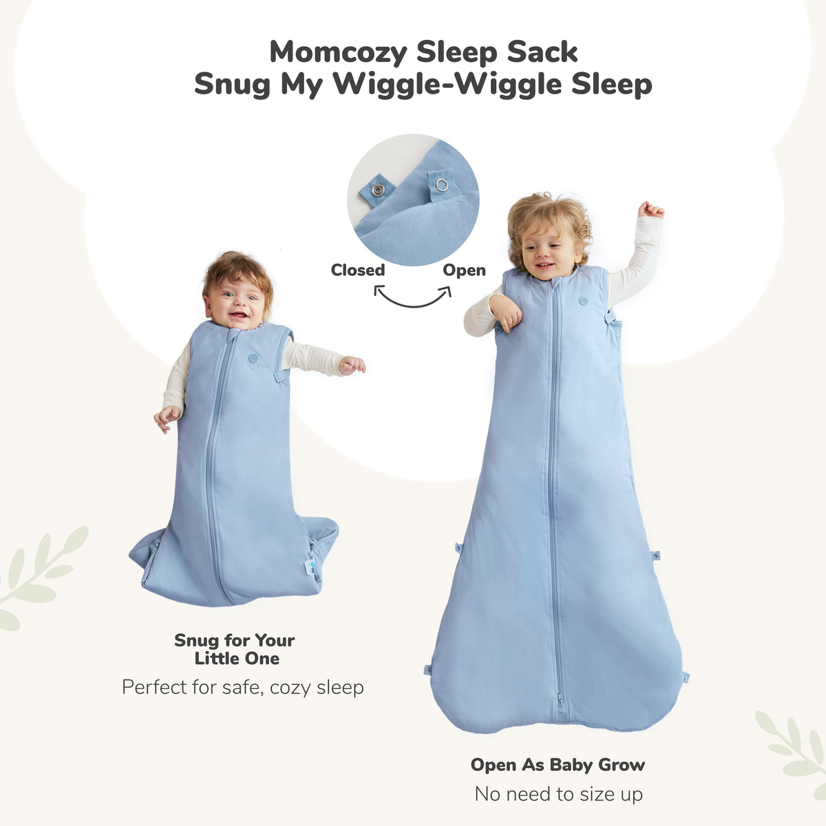 Momcozy Innovatives Flaschenbürsten-Set mit Push-Press-Design
