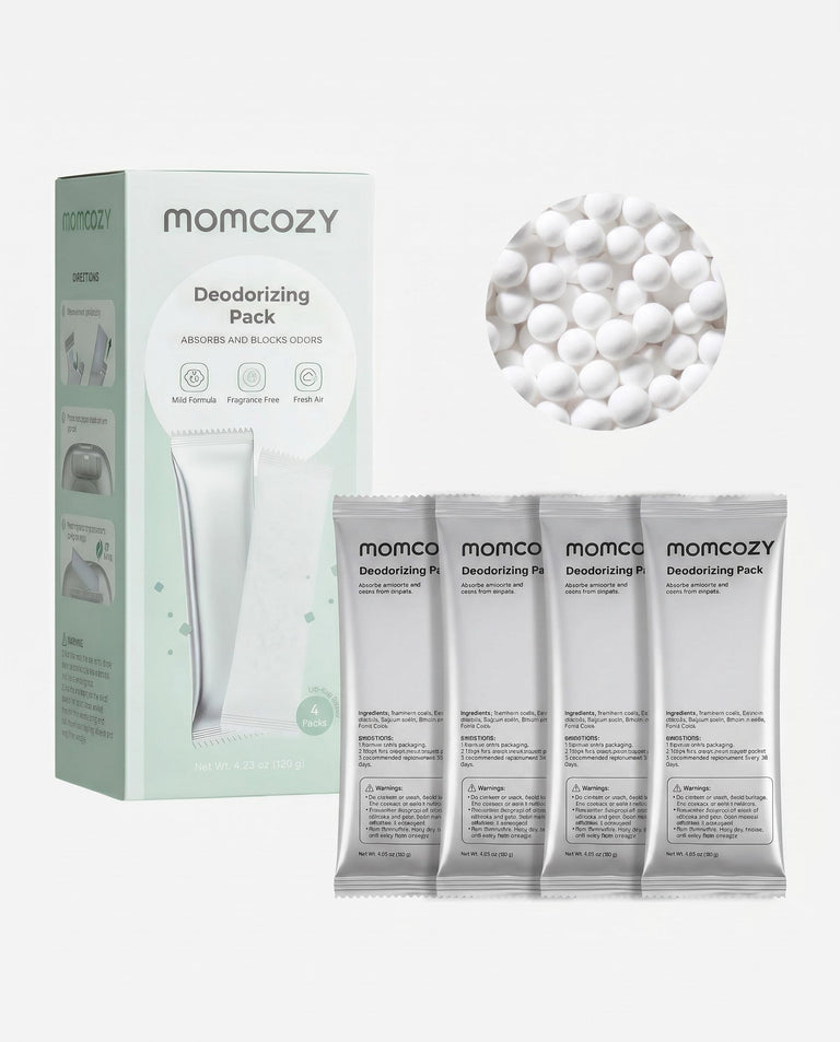 Translation missing: de.Momcozy Diaper Pail Refills | Deodorizer Packs &amp; Drawstring Trash Bags