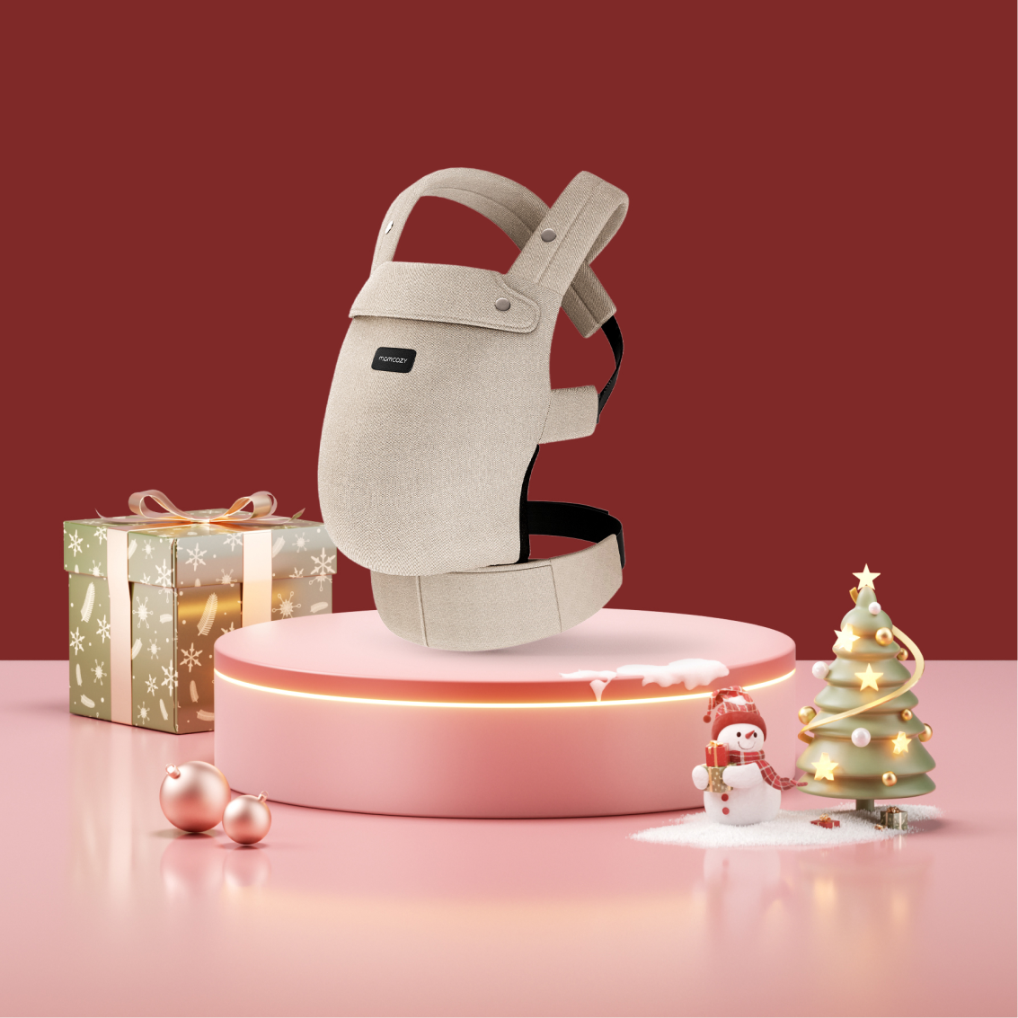 Momcozy PureHug Babytrage - Ergonomisch, gemütlich und leicht