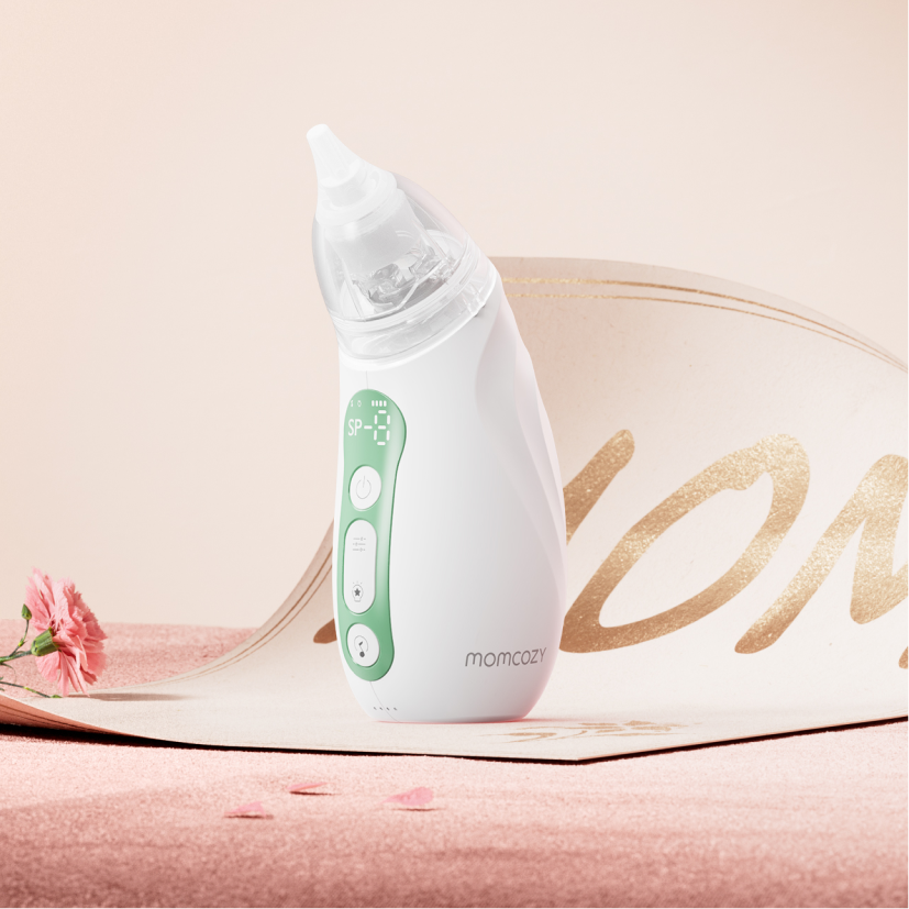 Momcozy Baby Nasensauger - Lange Batterielebensdauer