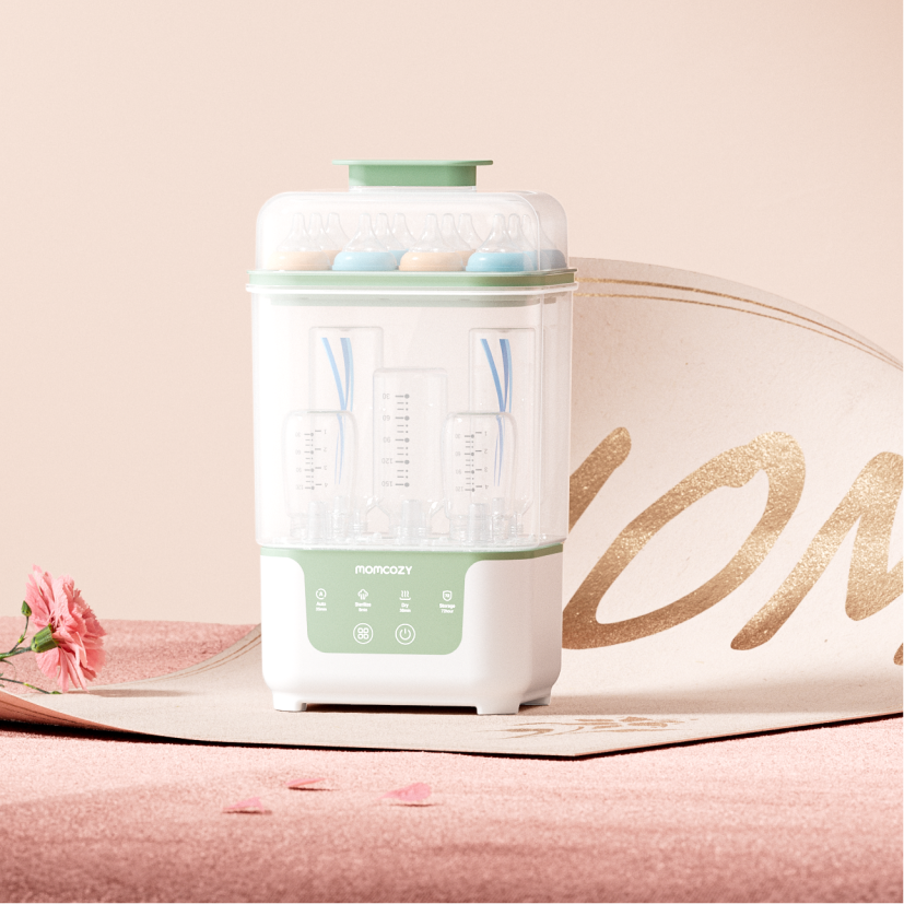 Momcozy 4-in-1 Kompakter Flaschensterilisator & Trockner