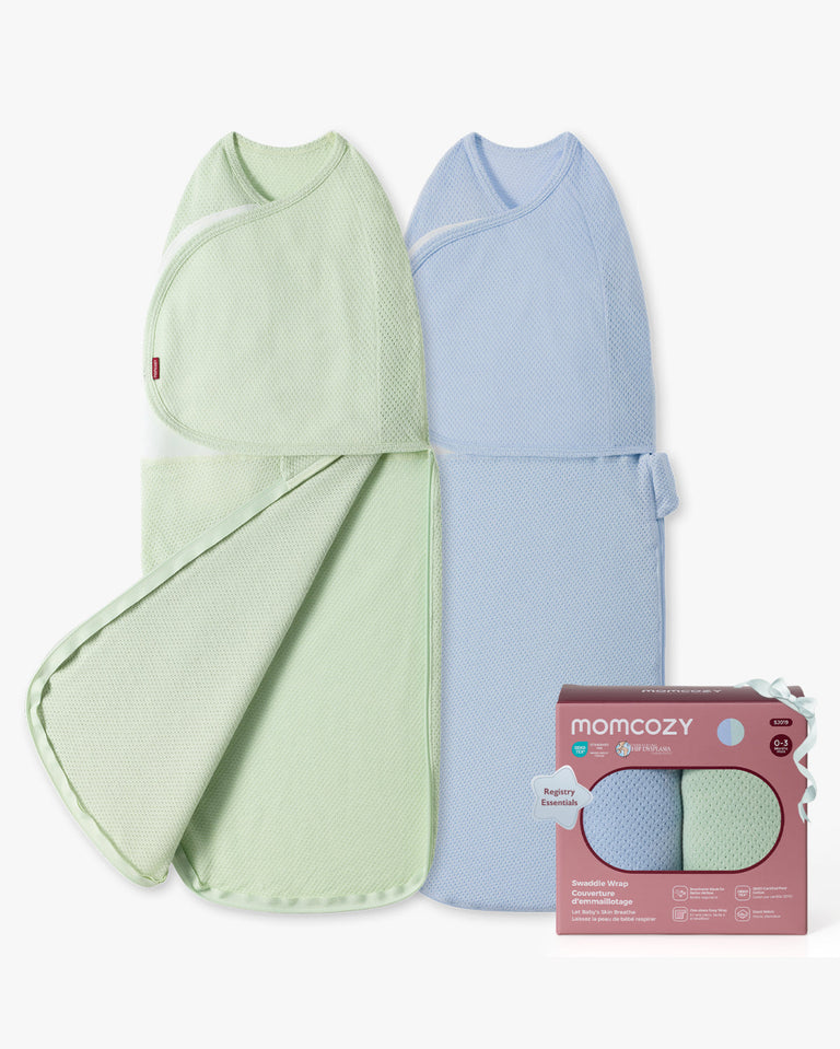 Translation missing: de.Momcozy atmungsaktives Airflow-Pucktuch für Babys von 0–3 Monaten