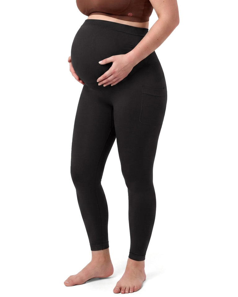 Translation missing: de.Umstandsleggings über dem Bauch – Umstands-Yogahosen