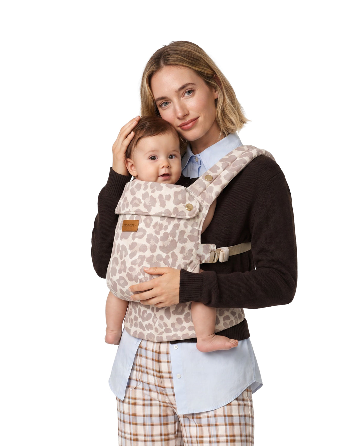 Momcozy PureHug Babytrage - Ergonomisch, gemütlich und federleicht