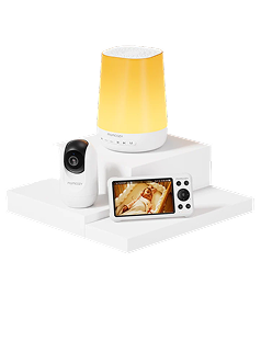 BM04 Baby Monitor + App-Controlled Sound Machine