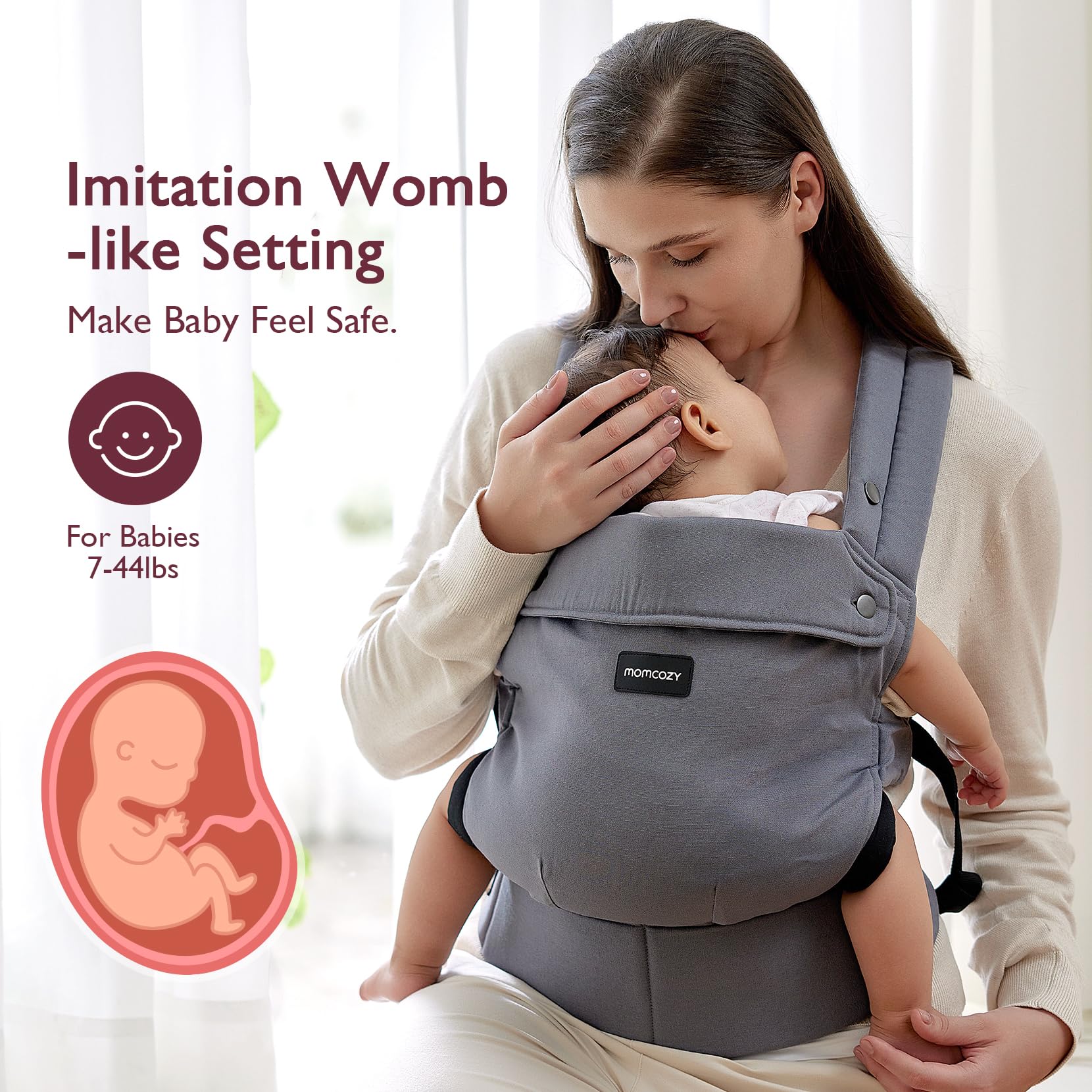 Baby carrier suitable for newborn online