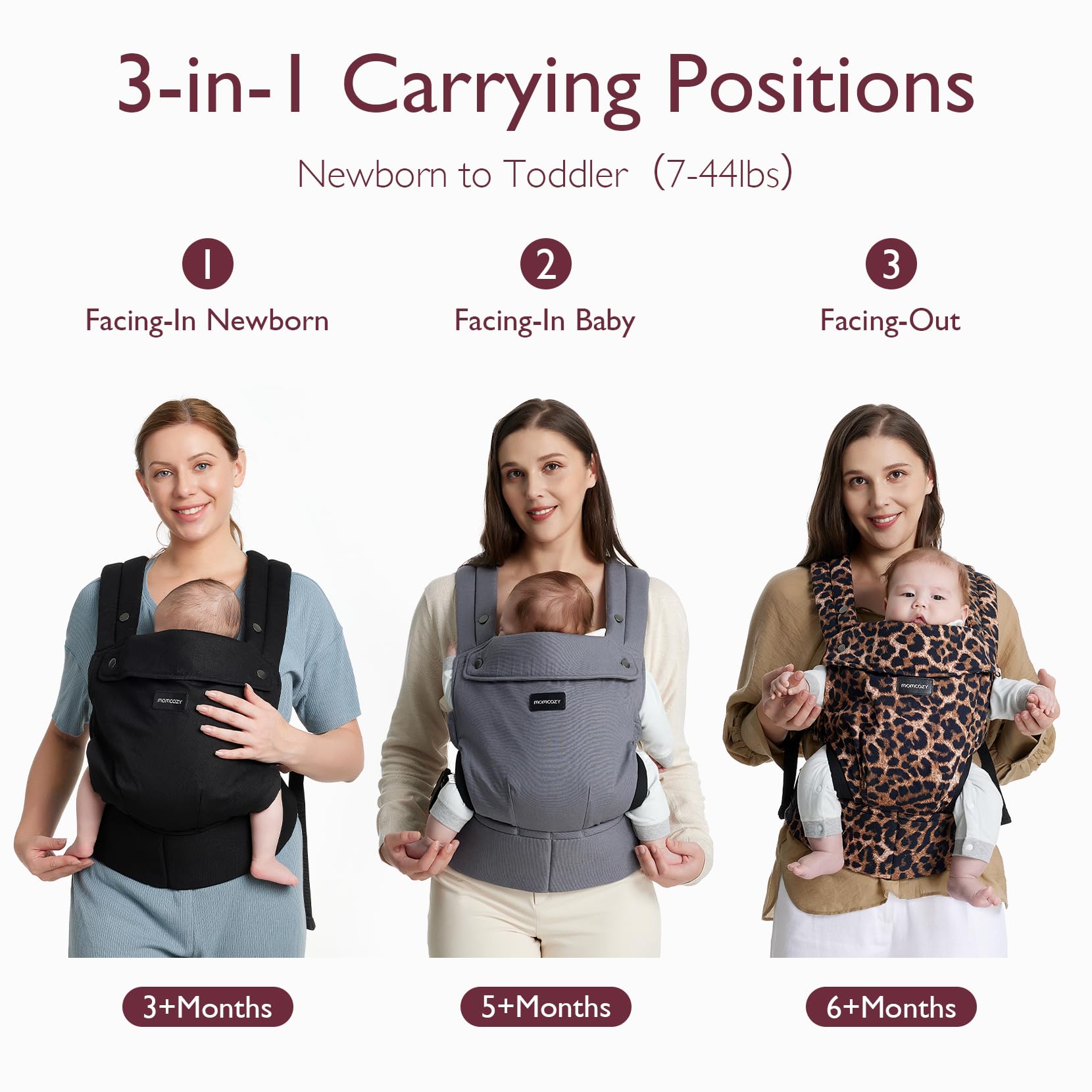 Baby carrier baby facing out online