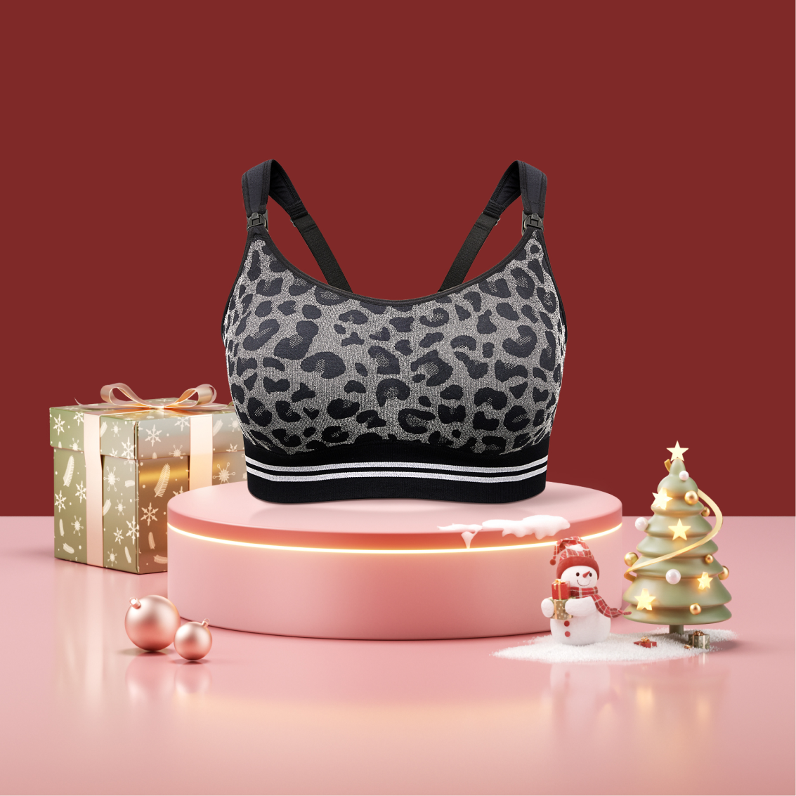 DEX 4-in-1 Freihändiger Abpump-BH – Nahtlos & Stretch