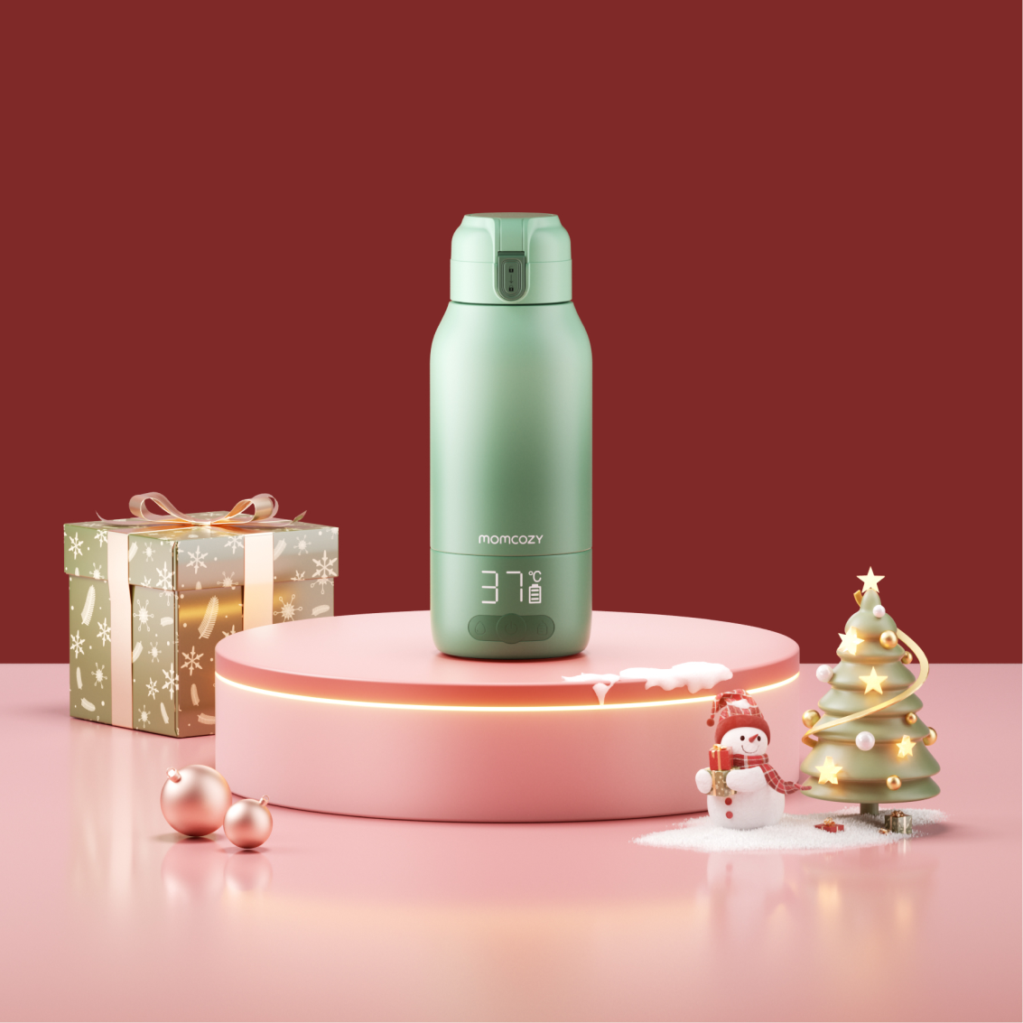 Superschneller tragbarer Muttermilch- und Wasserwärmer für die Reise