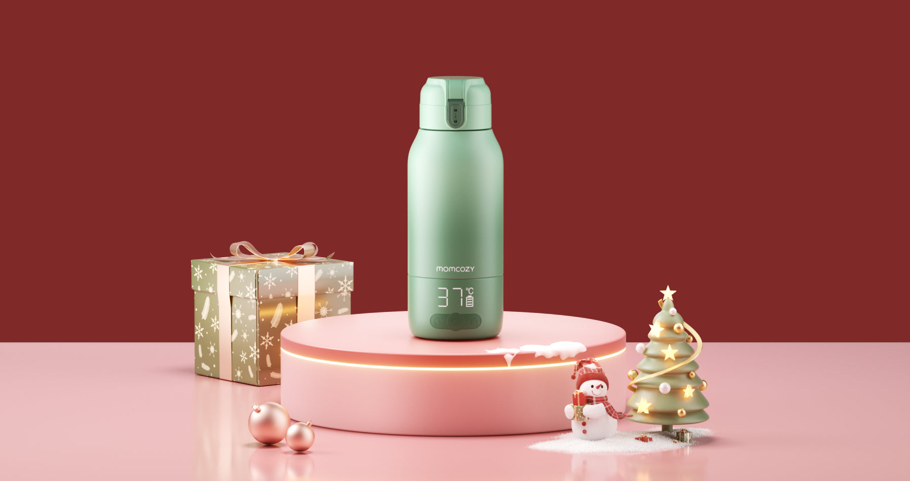 Superschneller tragbarer Muttermilch- und Wasserwärmer für die Reise