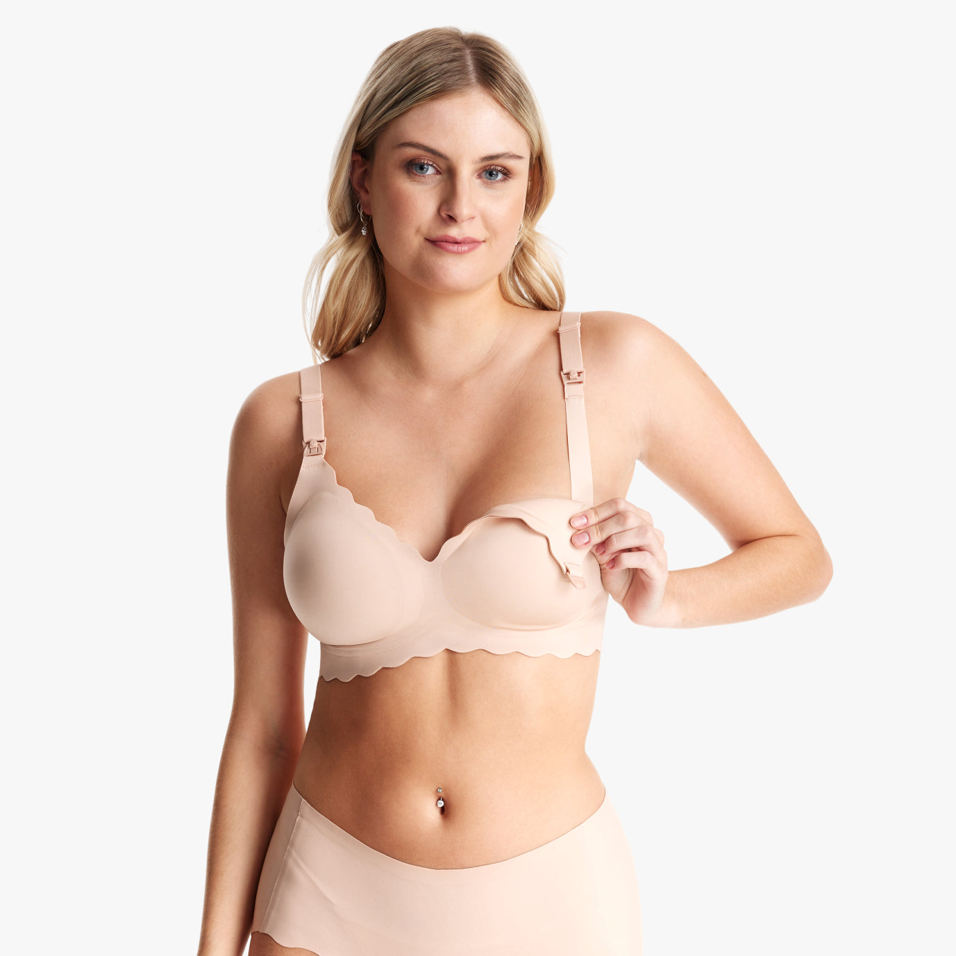 Jelly Strip - Nahtloser floraler Push-up Still-BH -YN46