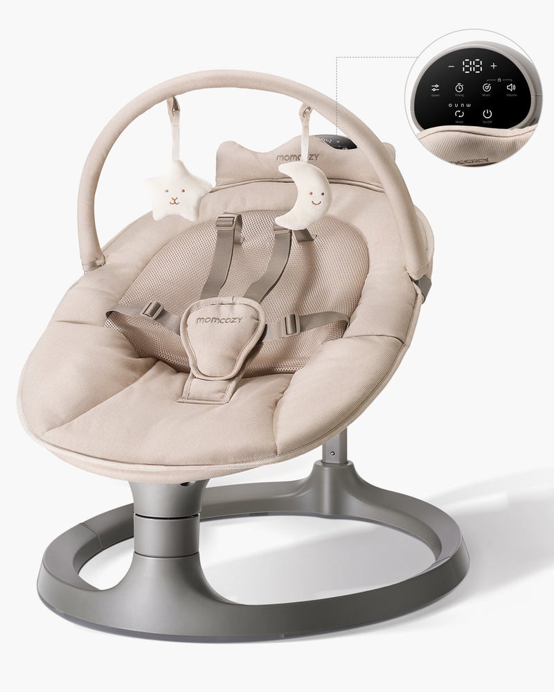 Momcozy 2-in-1 elektrische Babyschaukel