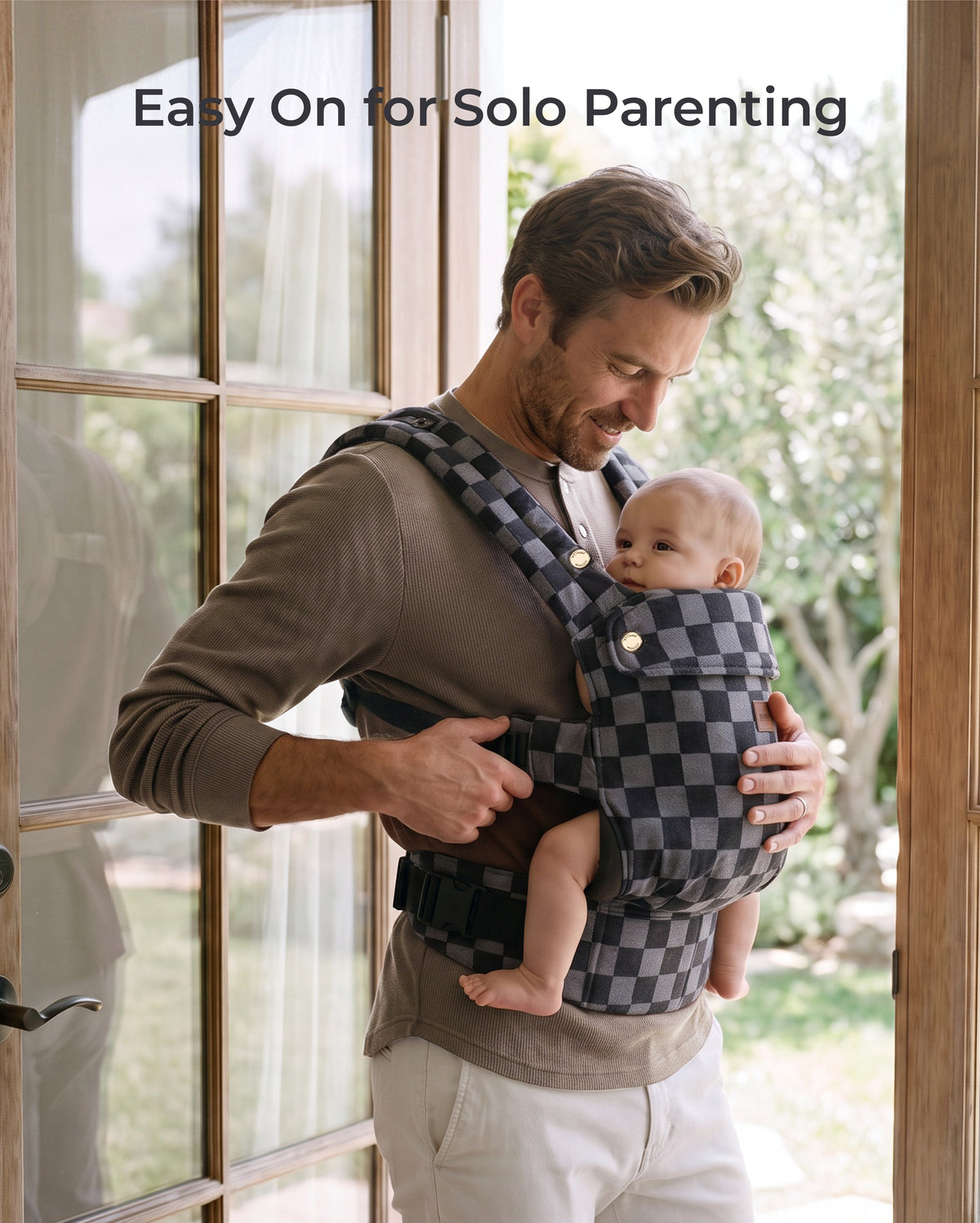 Momcozy PureHug Babytrage - Ergonomisch, gemütlich und federleicht