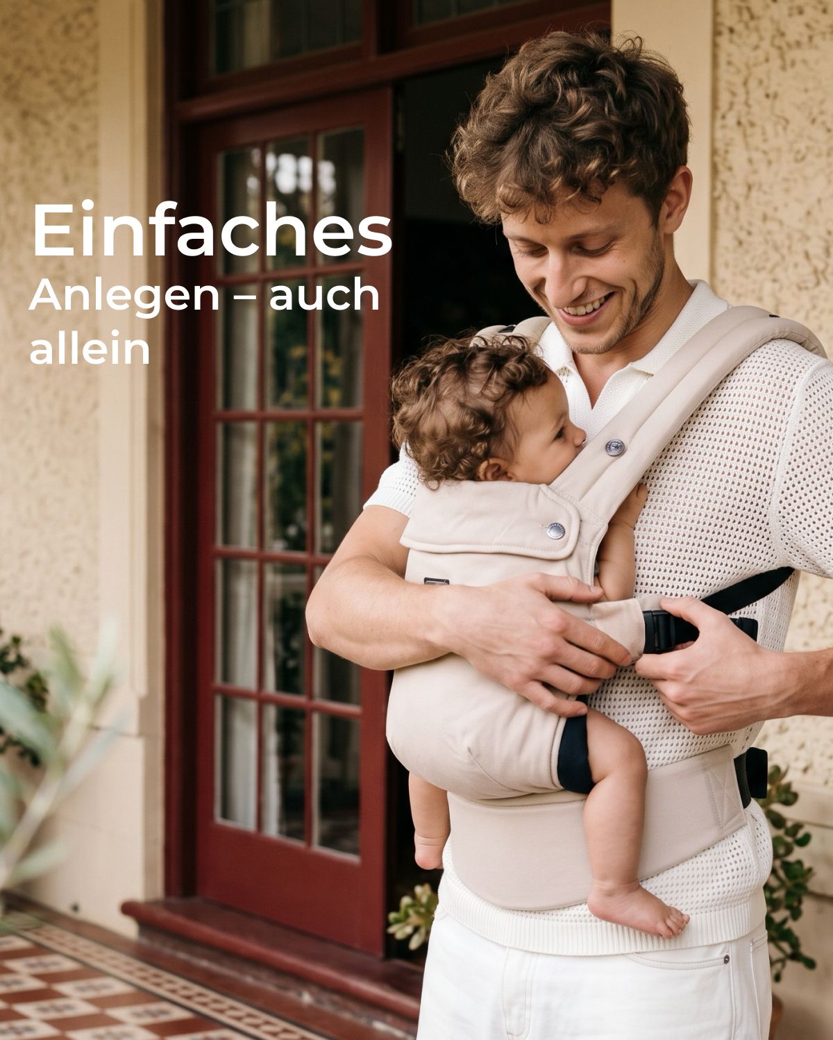 Momcozy PureHug Babytrage - Ergonomisch, gemütlich und federleicht