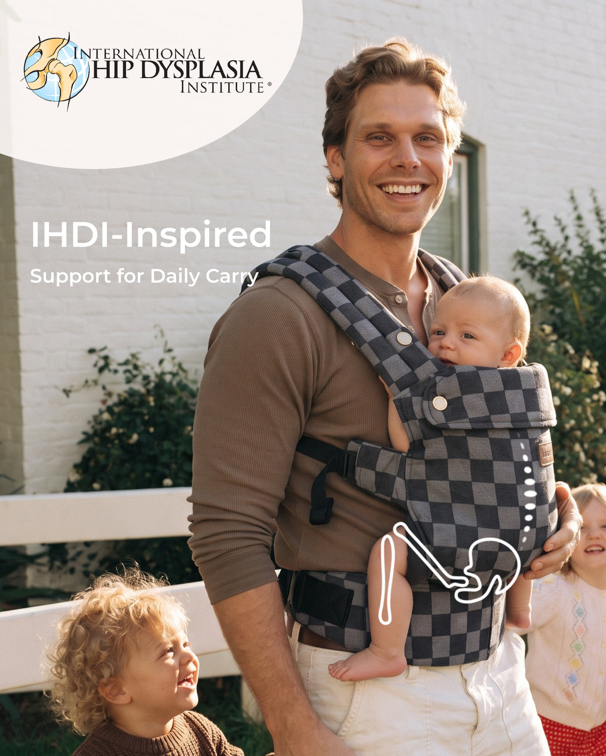 Momcozy PureHug Babytrage - Ergonomisch, gemütlich und federleicht