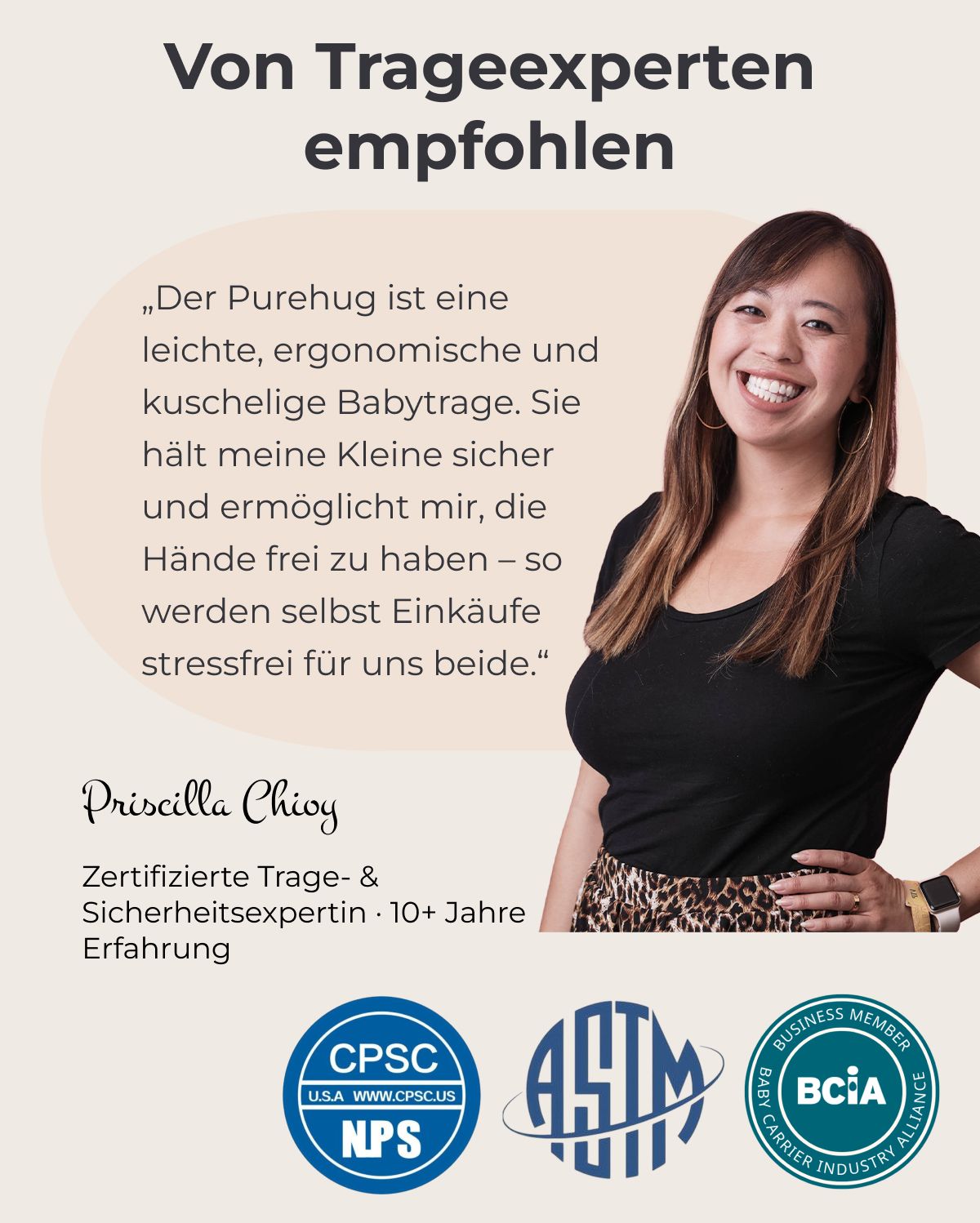 Momcozy PureHug Babytrage - Ergonomisch, gemütlich und federleicht