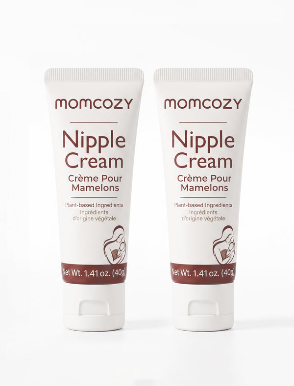 100% Natural Nipple Cream for Breastfeeding - Lanolin-free