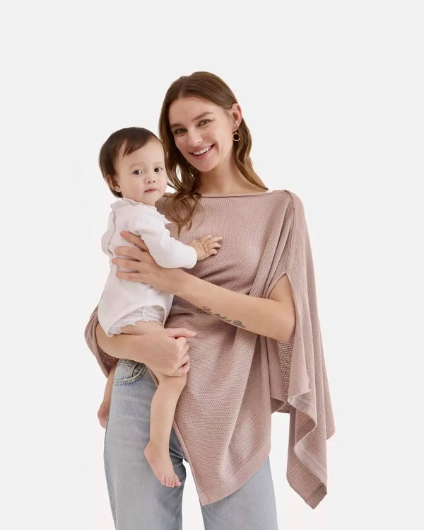 Momcozy Stilldecke - Weicher, atmungsaktiver, vielseitig einsetzbarer Poncho